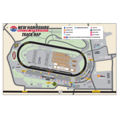 NASCAR Weekend Track Map